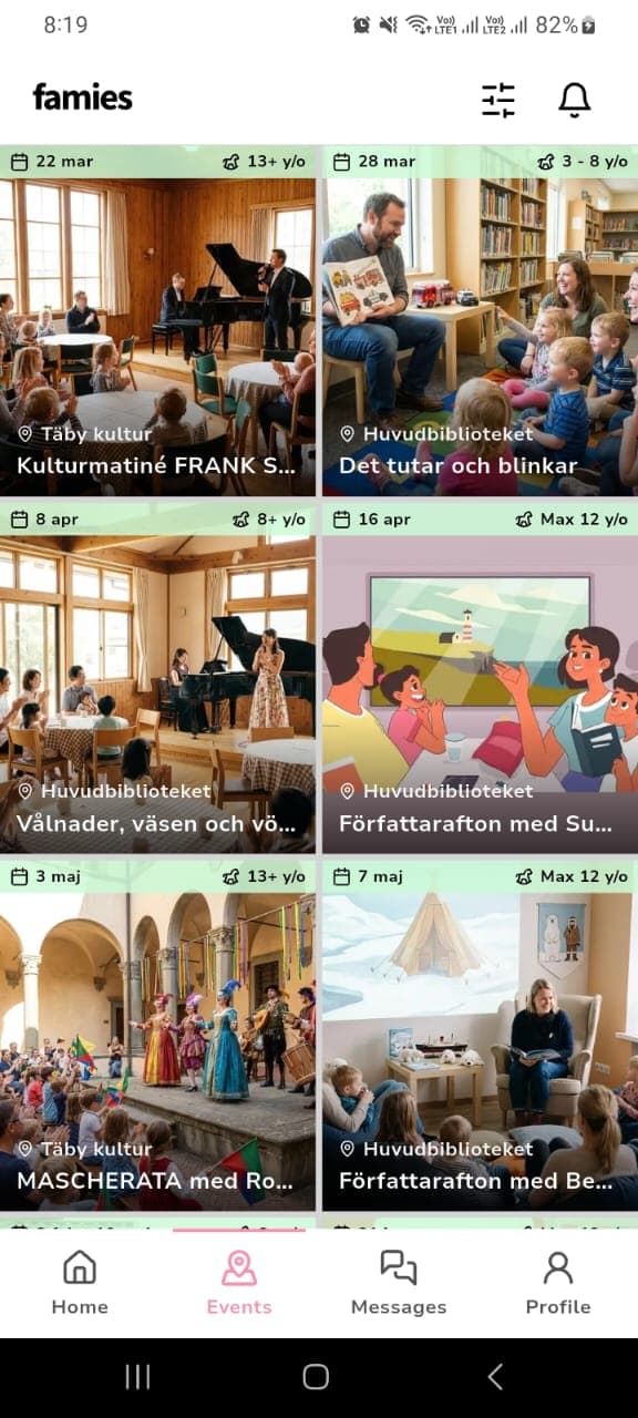 Famies App Screenshot