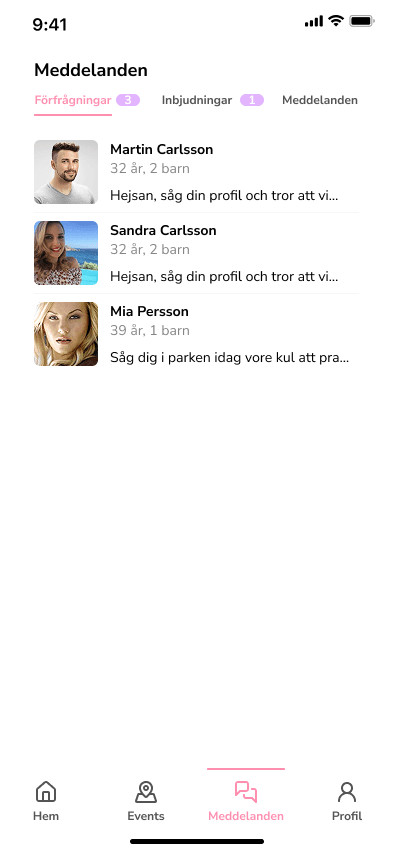 Famies följer med där du är.